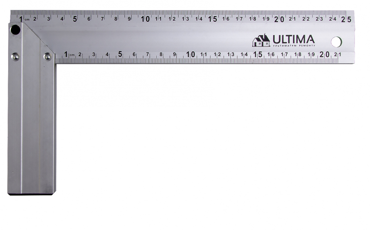 картинка Угольник 300 мм, алюминиевый, литой Ultima (Ультима) от магазина СтройМаркет