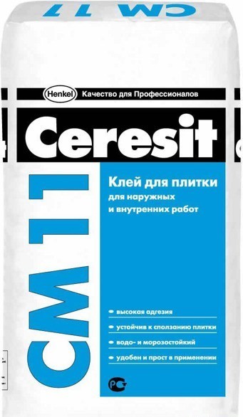 картинка Клей для плитки Ceresit (Церезит) CM 11 5кг от магазина СтройМаркет